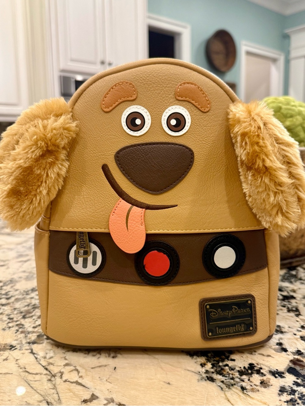 NWT Disney Parks Loungefly Pixar Up Dug Mini Backpack